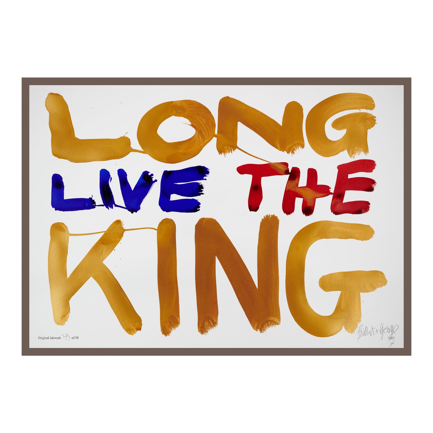 LONG LIVE THE KING (h)
