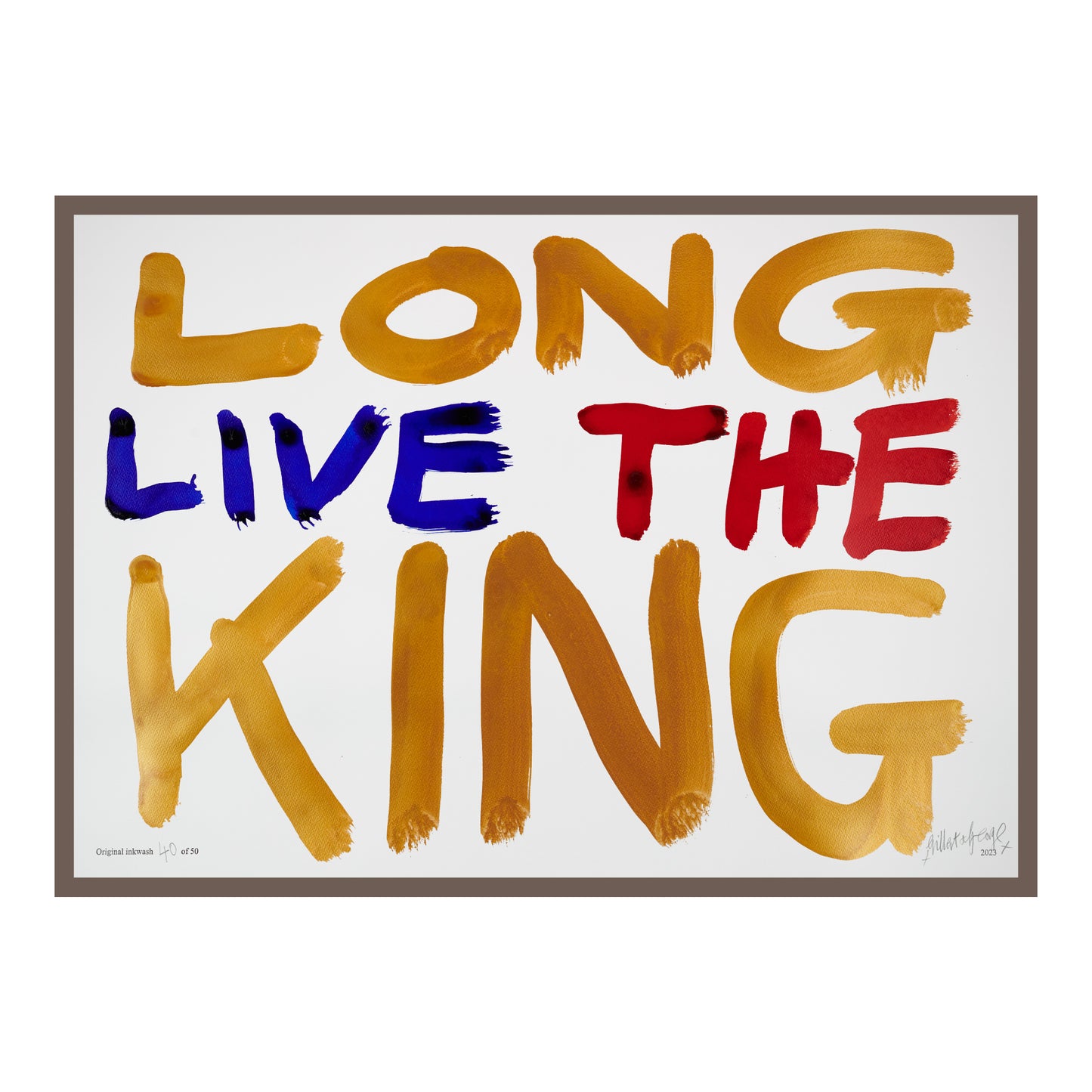 LONG LIVE THE KING (h)