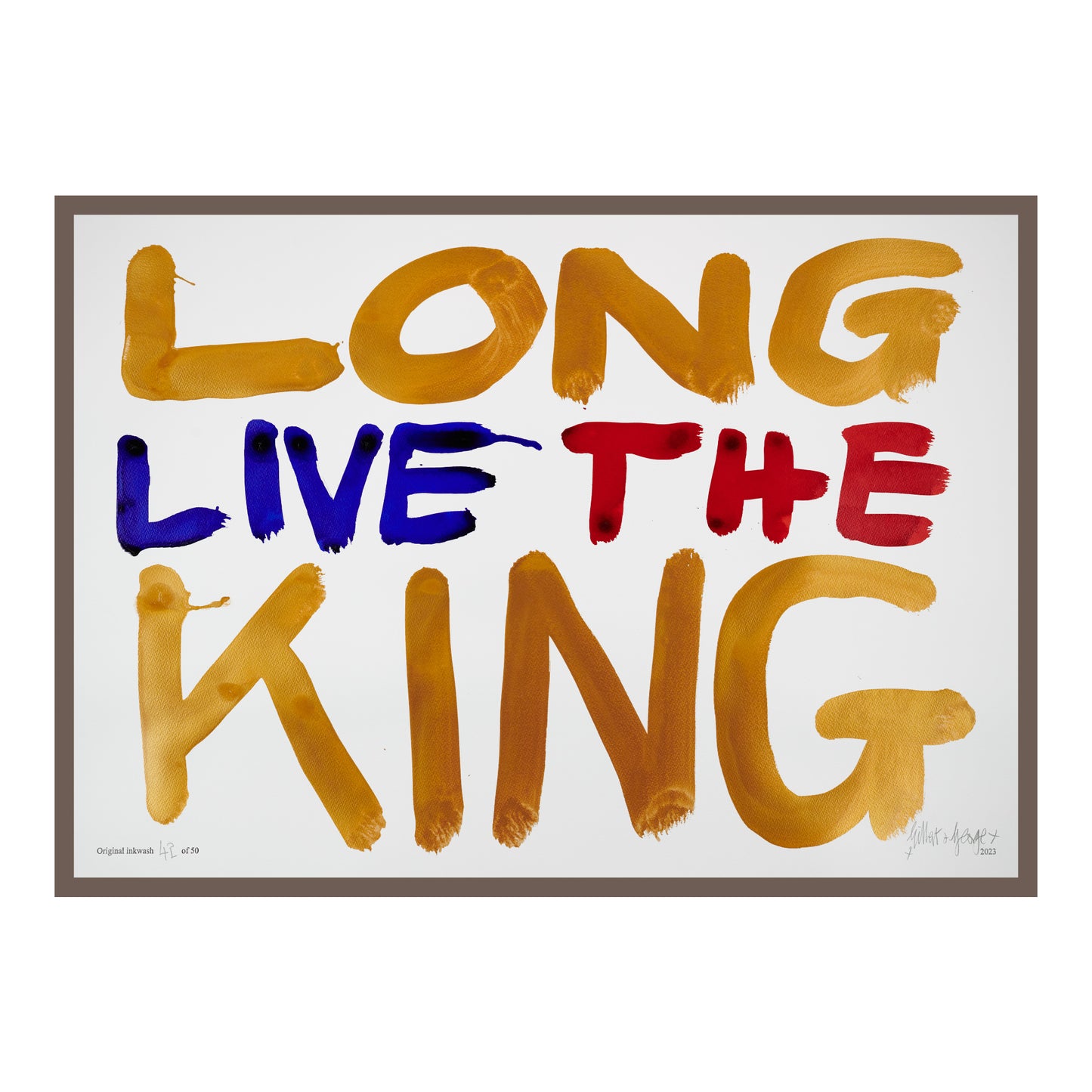 LONG LIVE THE KING (h)
