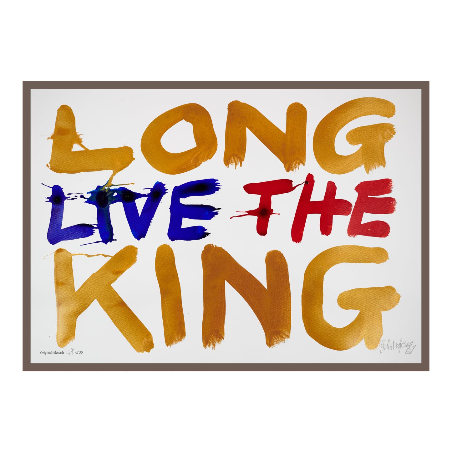 LONG LIVE THE KING (h)