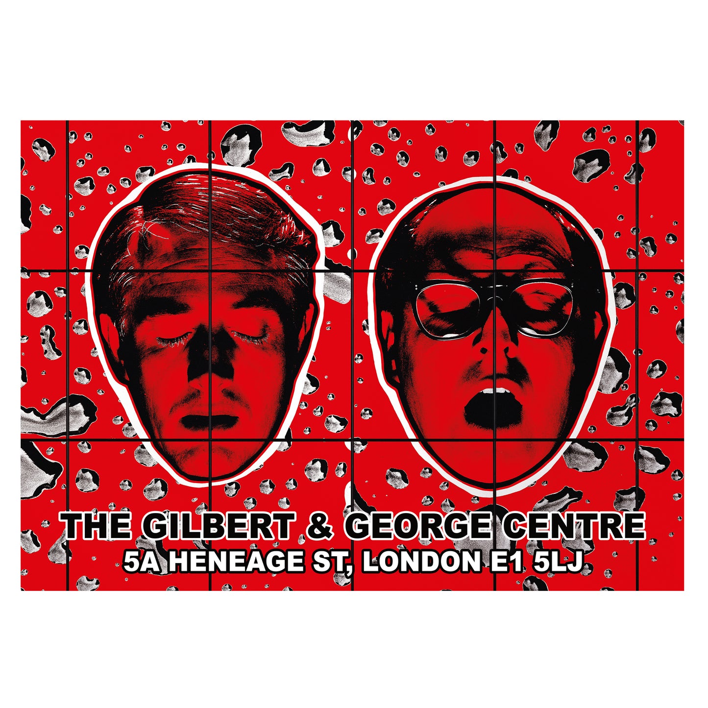 GILBERT & GEORGE *HAND-SIGNED* ART POSTERS (SET OF 4)
