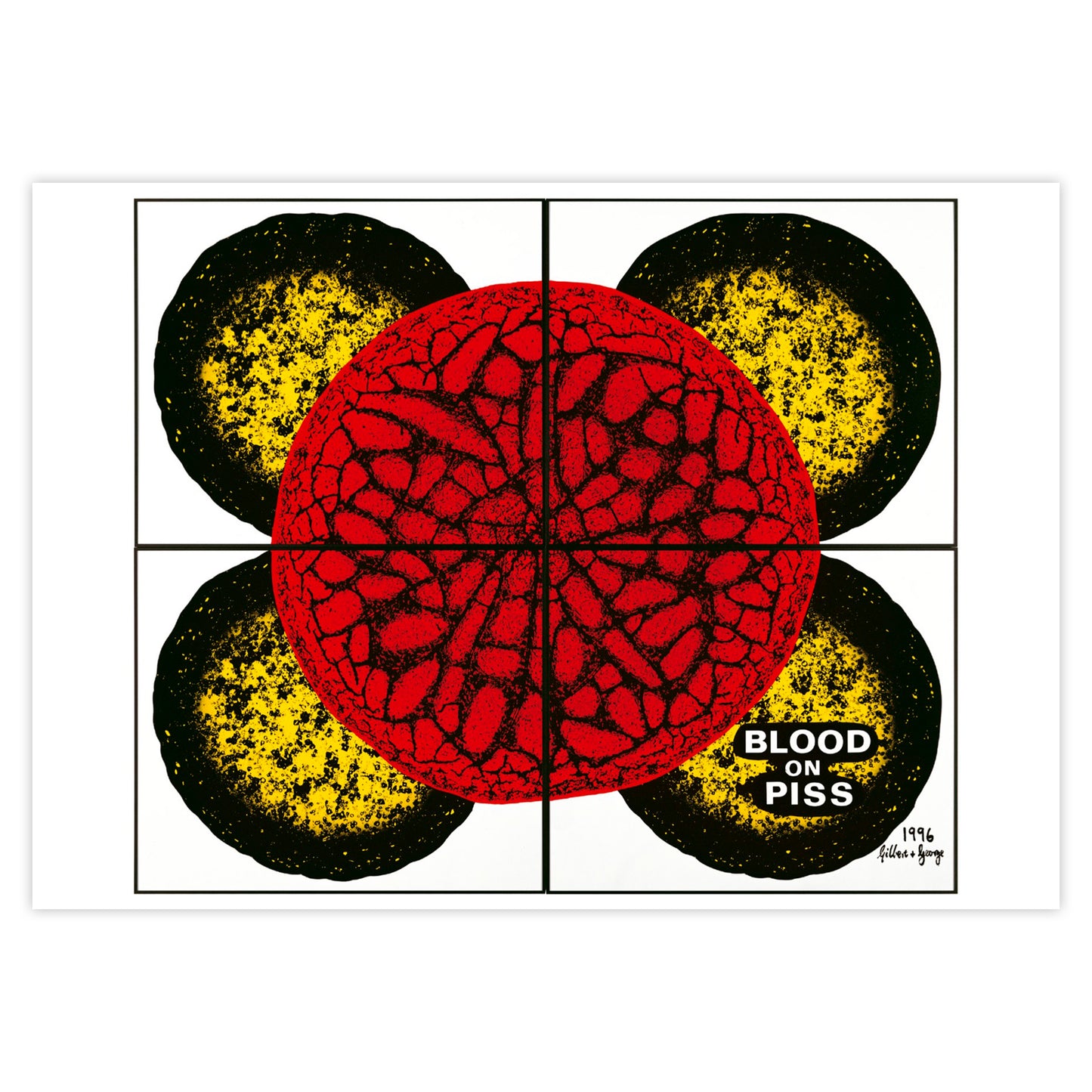 GILBERT & GEORGE ART POSTCARDS (SET OF 16)