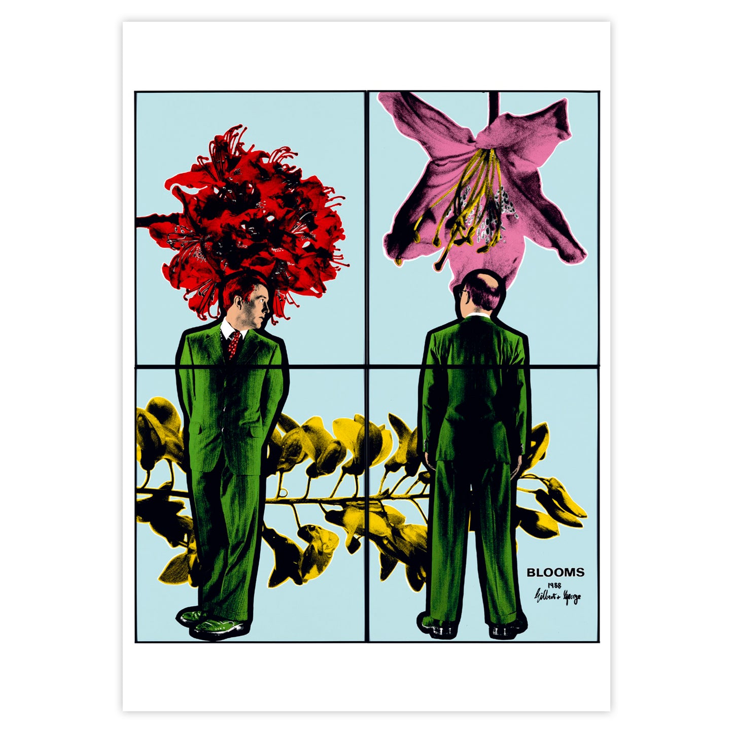 GILBERT & GEORGE ART POSTCARDS (SET OF 16)