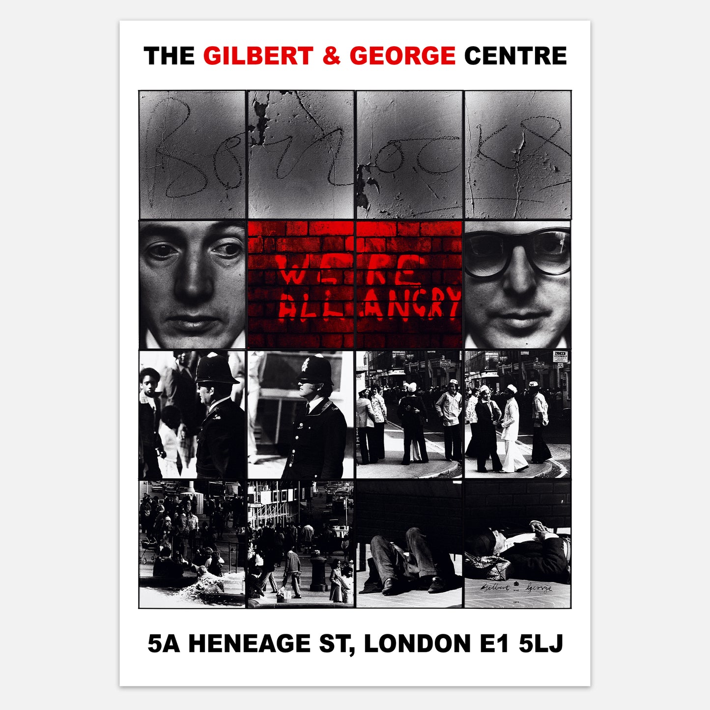 BOLLOCKS WE’RE ALL ANGRY POSTER