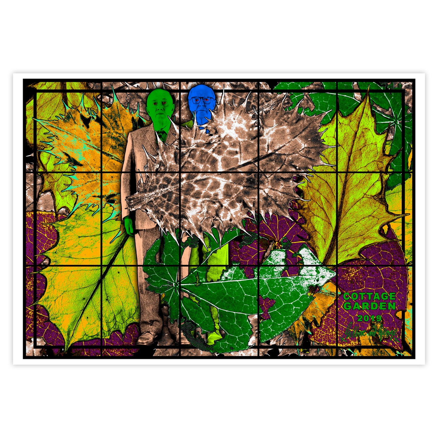 GILBERT & GEORGE ART POSTCARDS (SET OF 16)