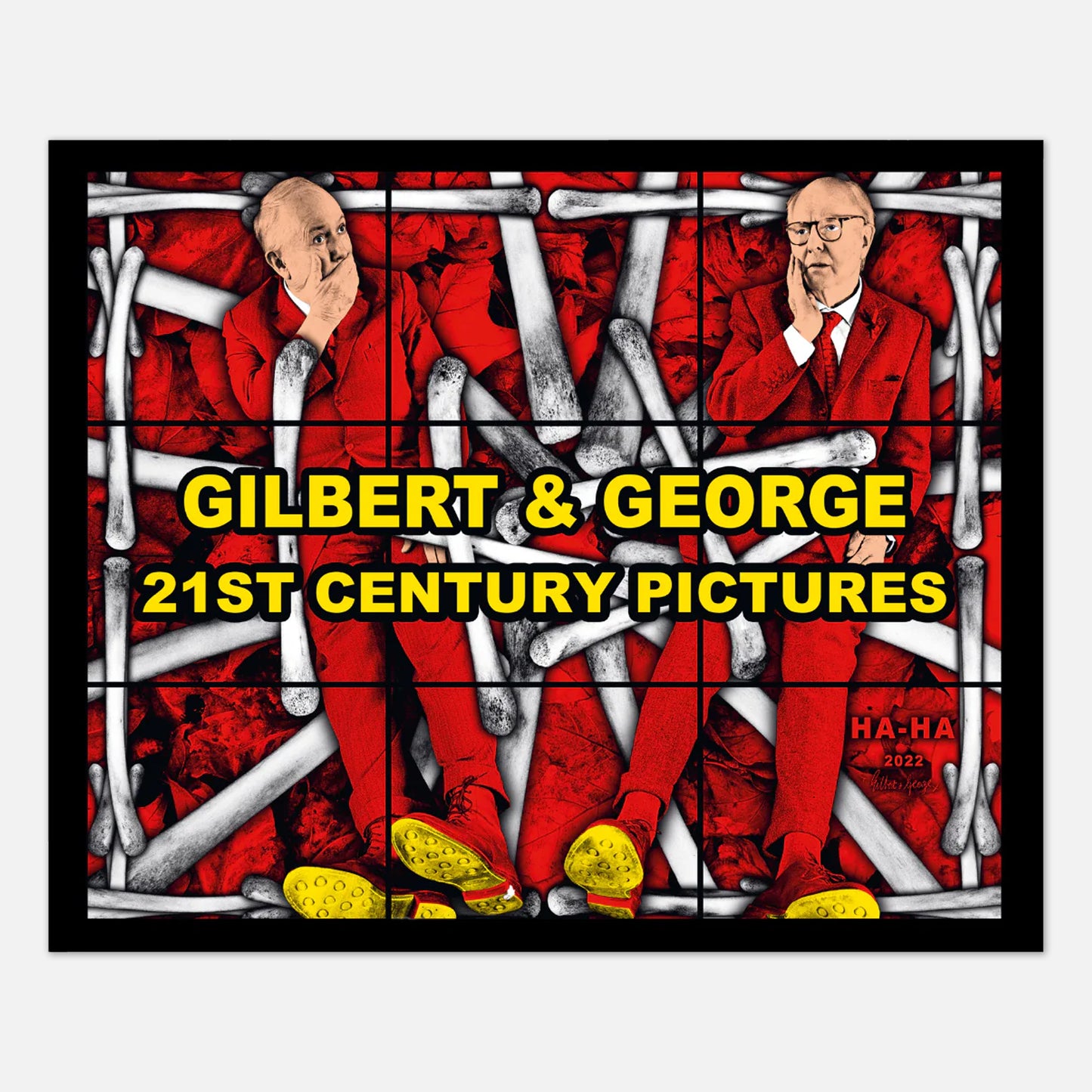 GILBERT & GEORGE: 21ST CENTURY PICTURES CATALOGUE *SIGNED*