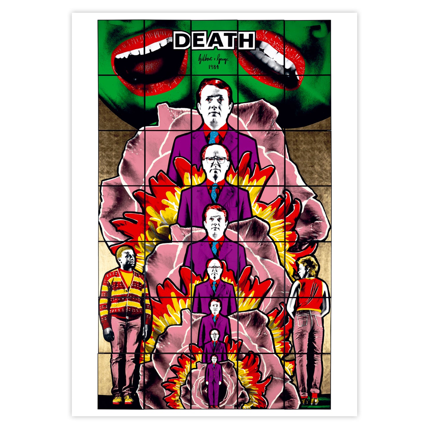 GILBERT & GEORGE ART POSTCARDS (SET OF 16)
