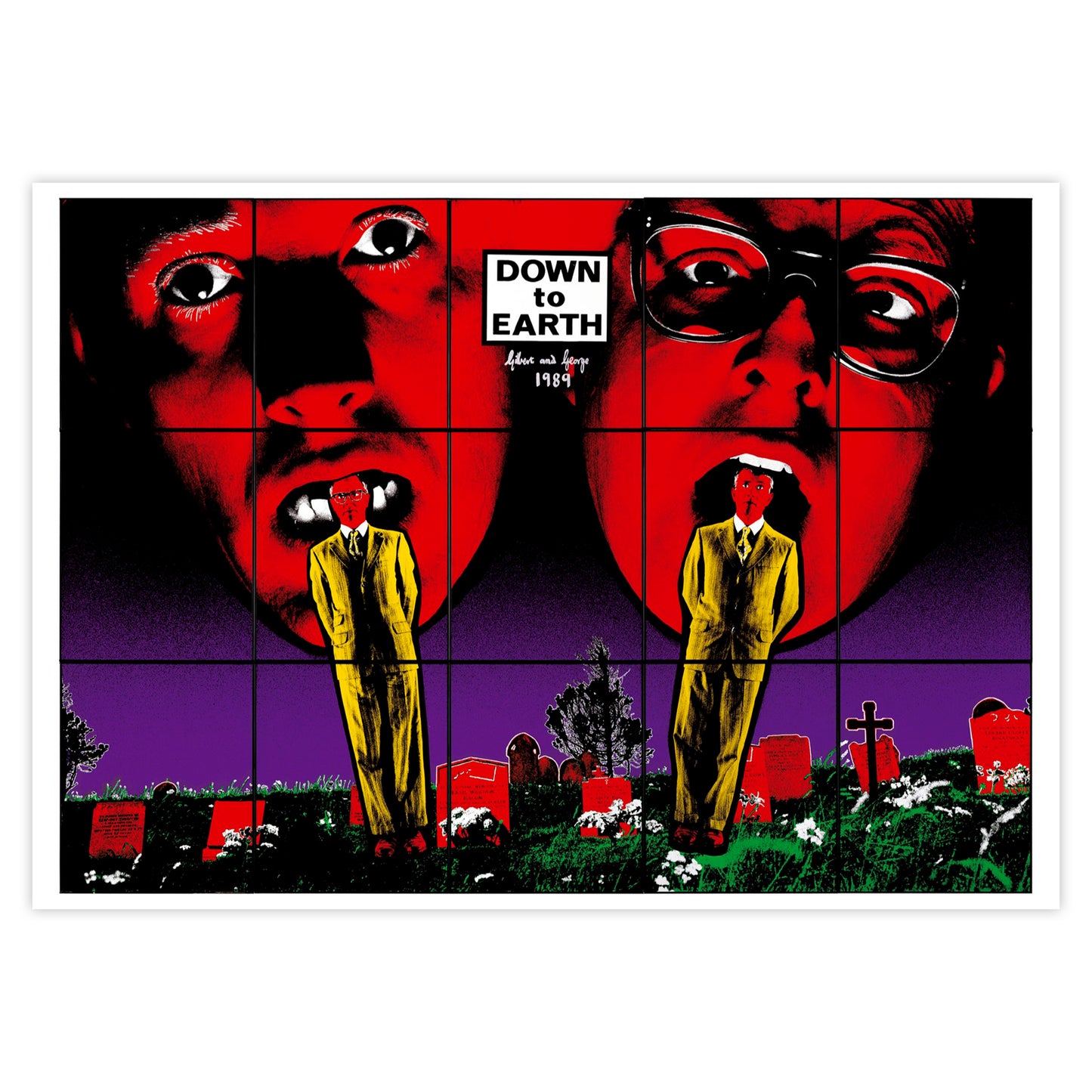 GILBERT & GEORGE ART POSTCARDS (SET OF 16)
