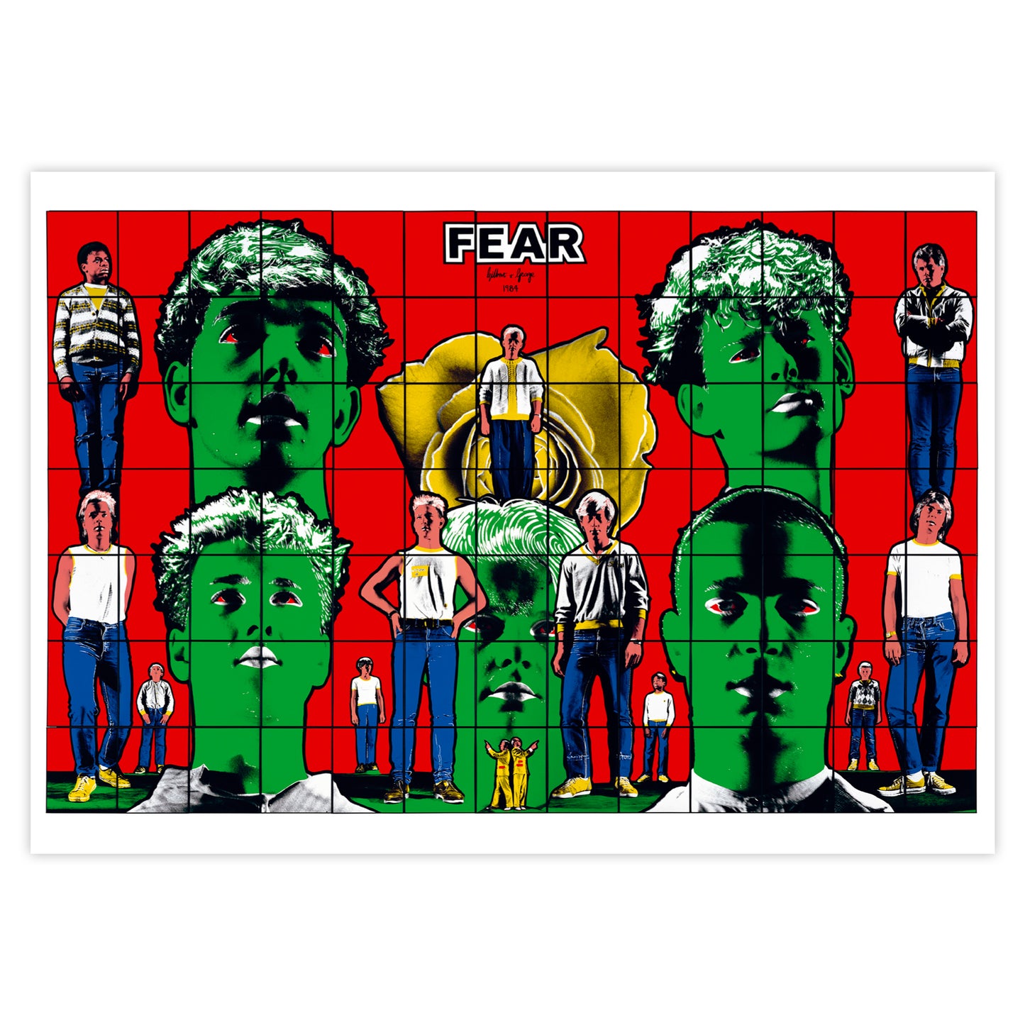DEATH HOPE LIFE FEAR... POSTCARD SET (OF 8)