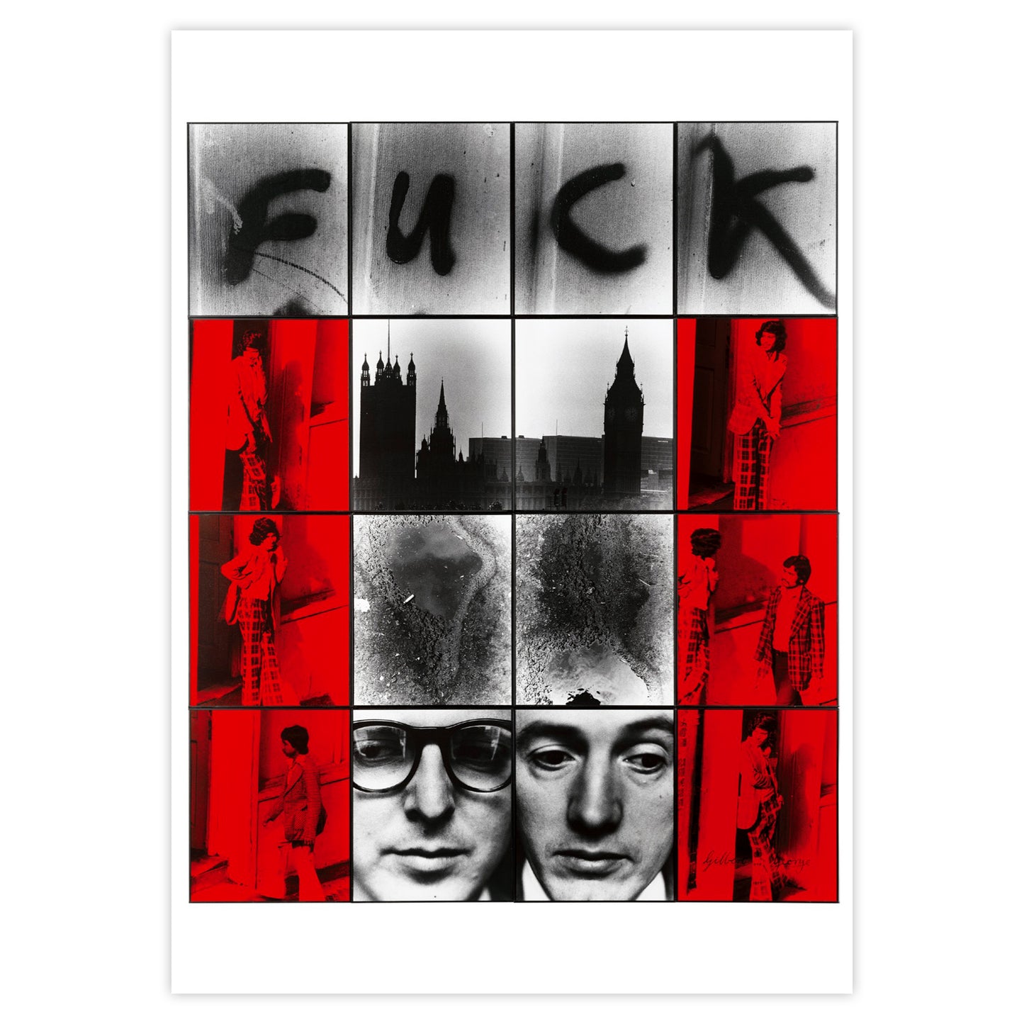 GILBERT & GEORGE ART POSTCARDS (SET OF 16)