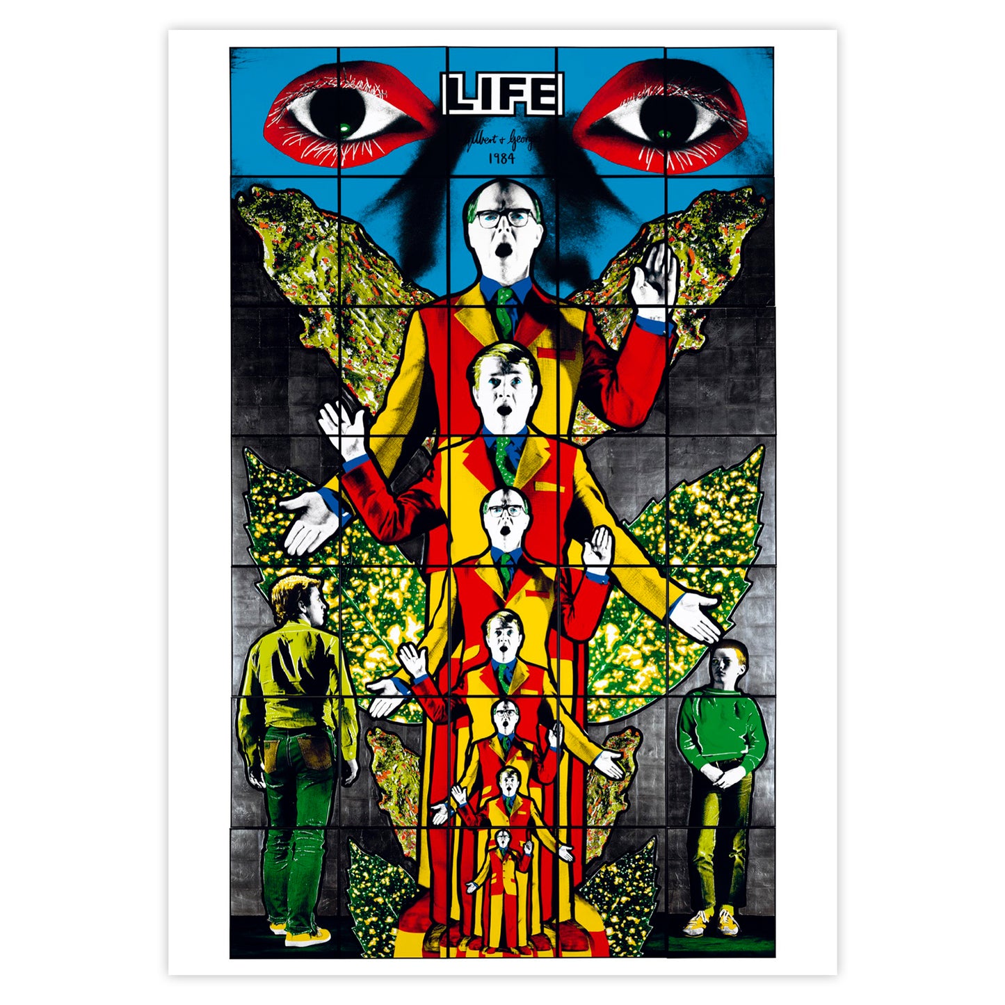 DEATH HOPE LIFE FEAR... POSTCARD SET (OF 8)