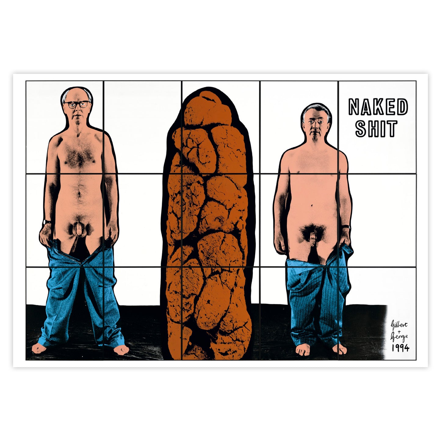 GILBERT & GEORGE ART POSTCARDS (SET OF 16)