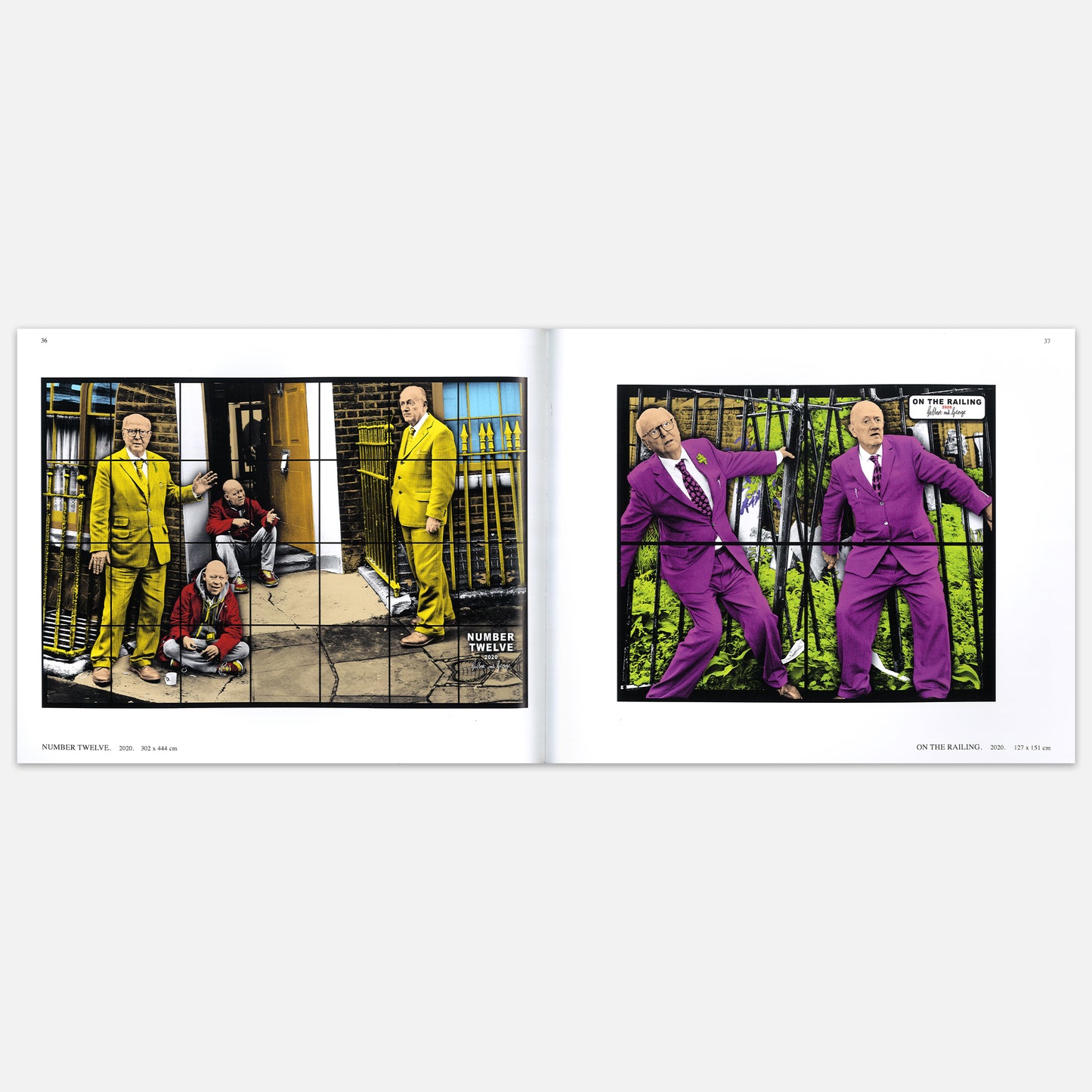 Gilbert & George: NEW NORMAL PICTURES (2021) Original Catalogue