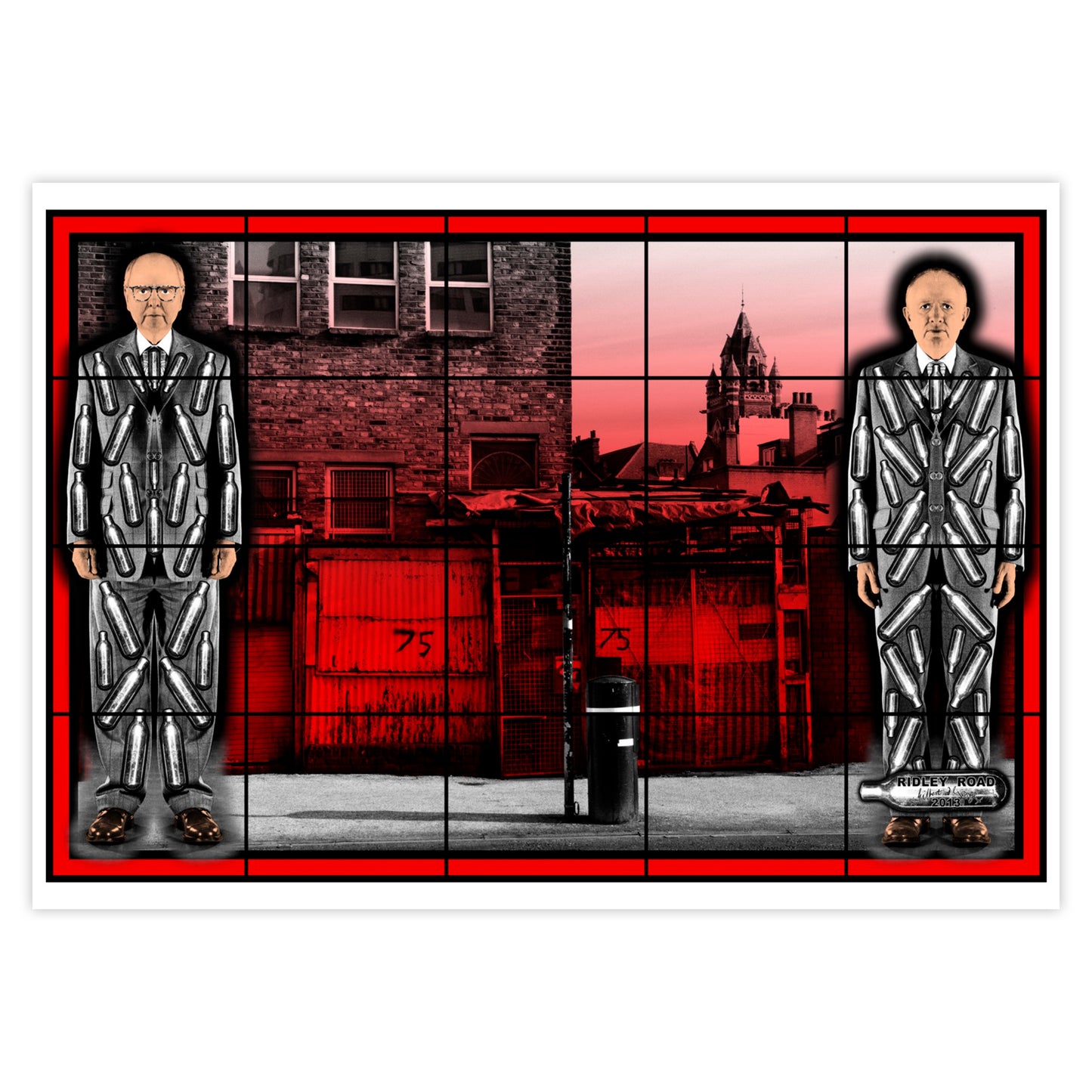 GILBERT & GEORGE ART POSTCARDS (SET OF 16)