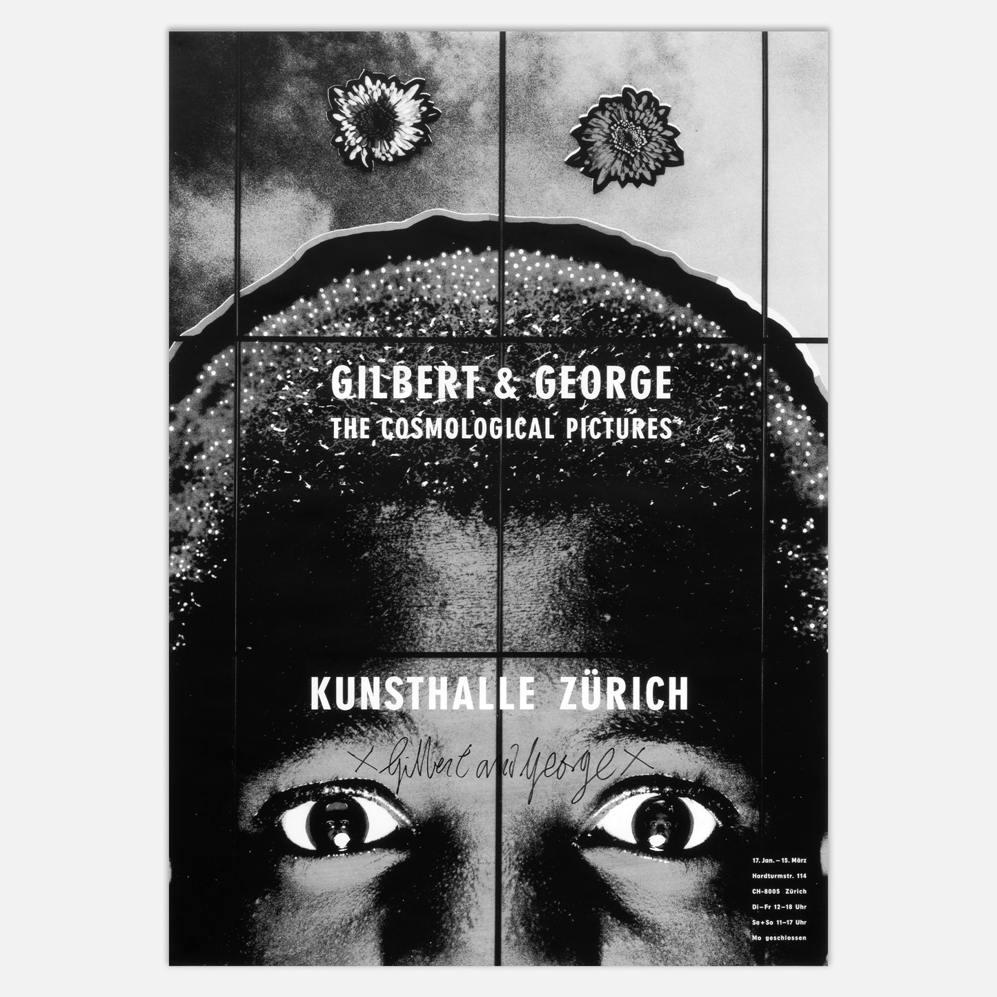 ‘THE COSMOLOGICAL PICTURES’ - KUNSTHALLE ZÜRICH (1992) *SIGNED* POSTER