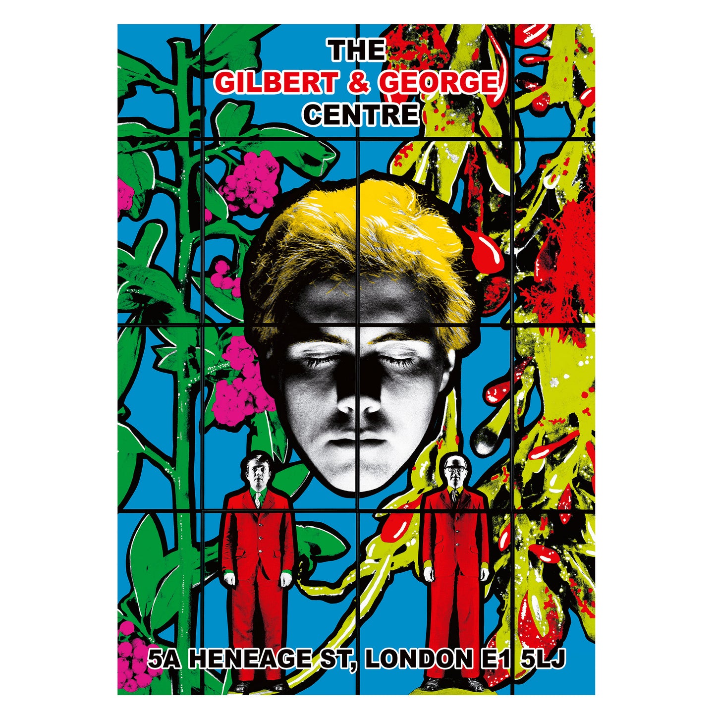 GILBERT & GEORGE *HAND-SIGNED* ART POSTERS (SET OF 4)