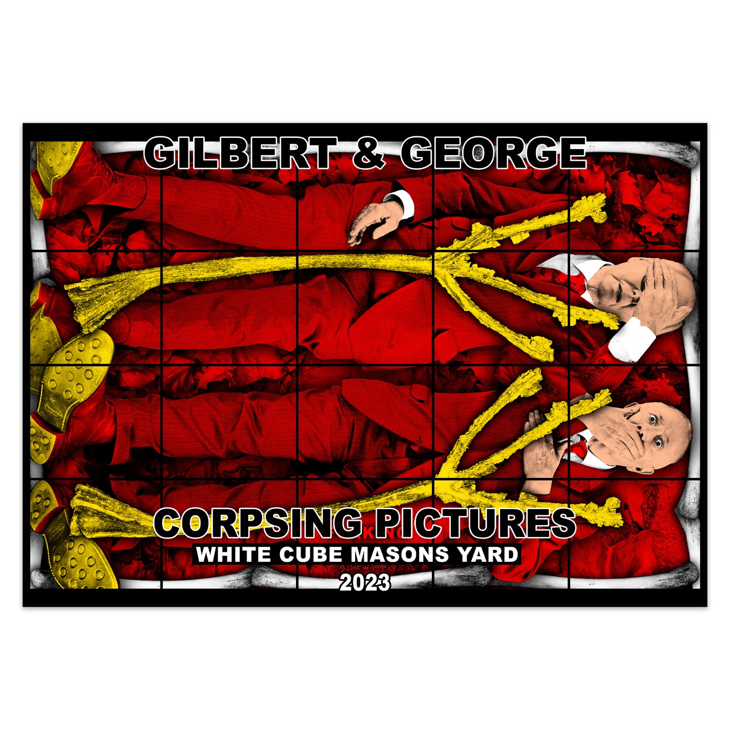 CORPSING PICTURES (SET OF 4) POSTERS *SIGNED*