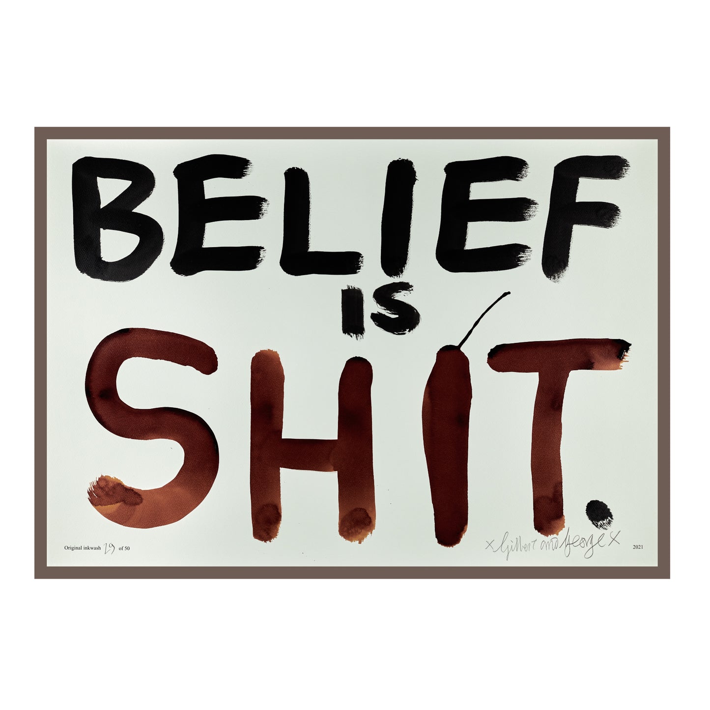 BELIEF IS SHIT
