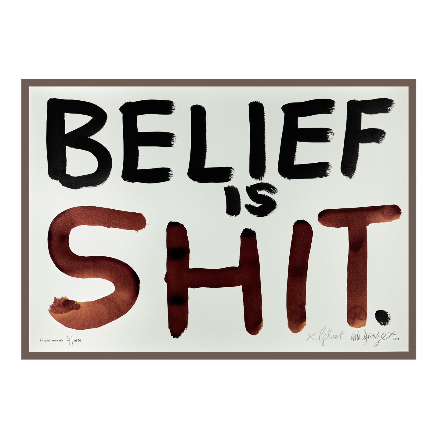 BELIEF IS SHIT
