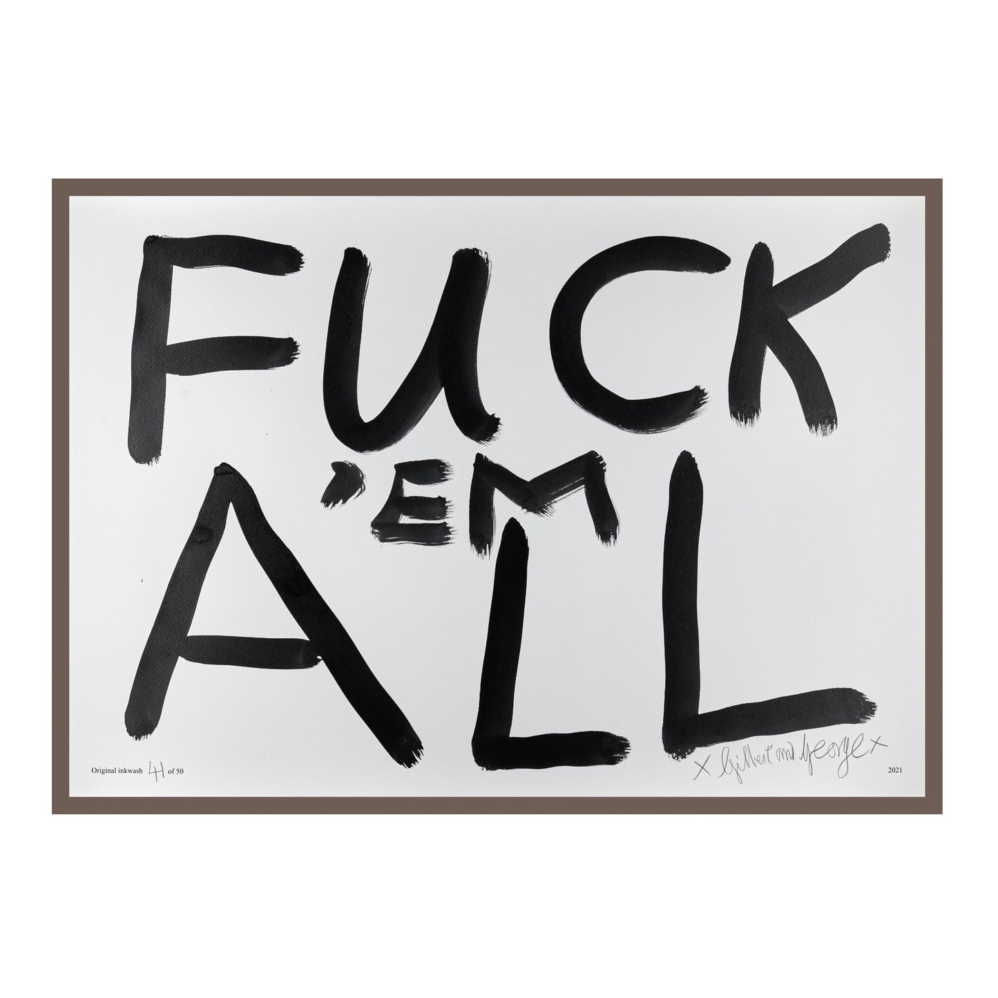 FUCK 'EM ALL
