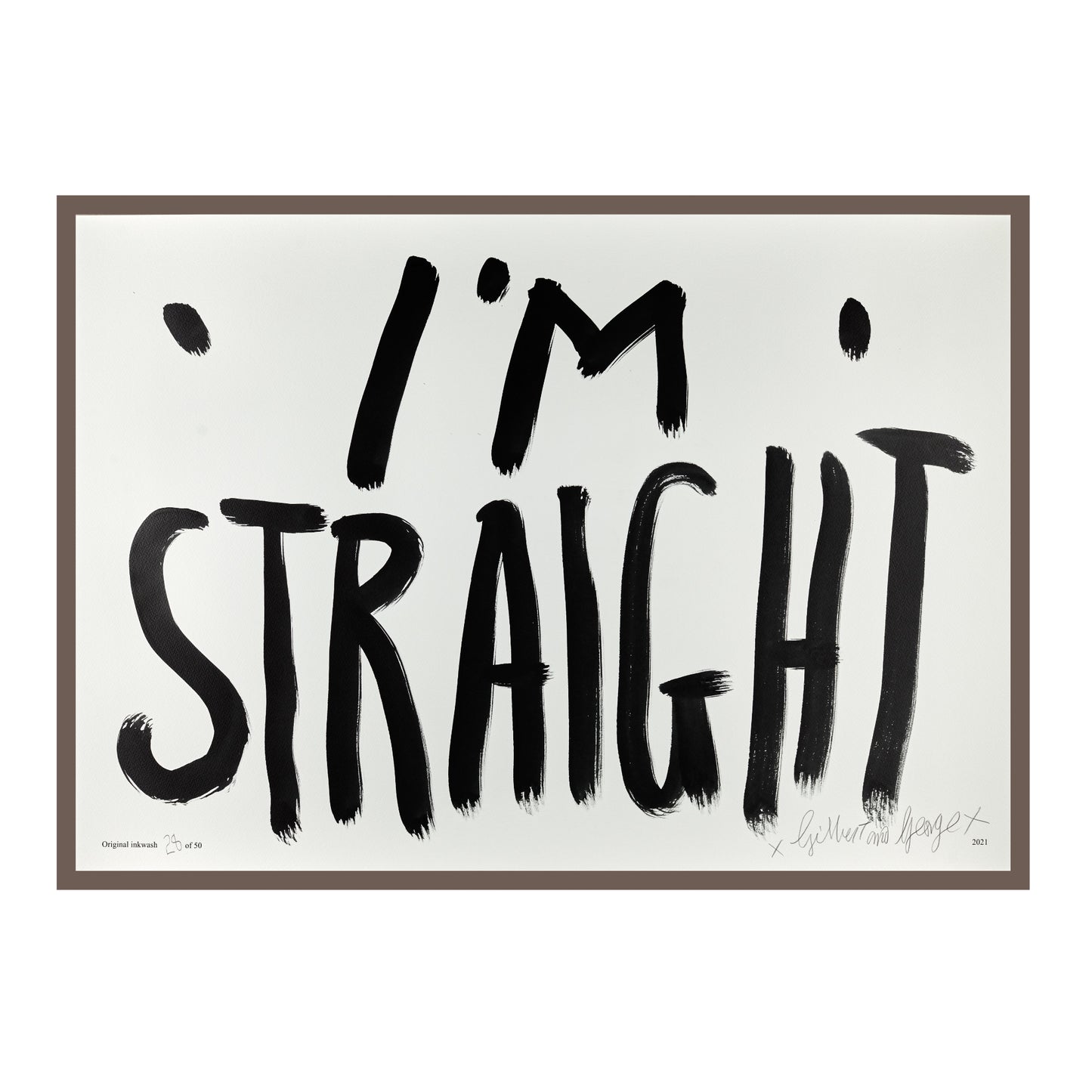 I'M STRAIGHT