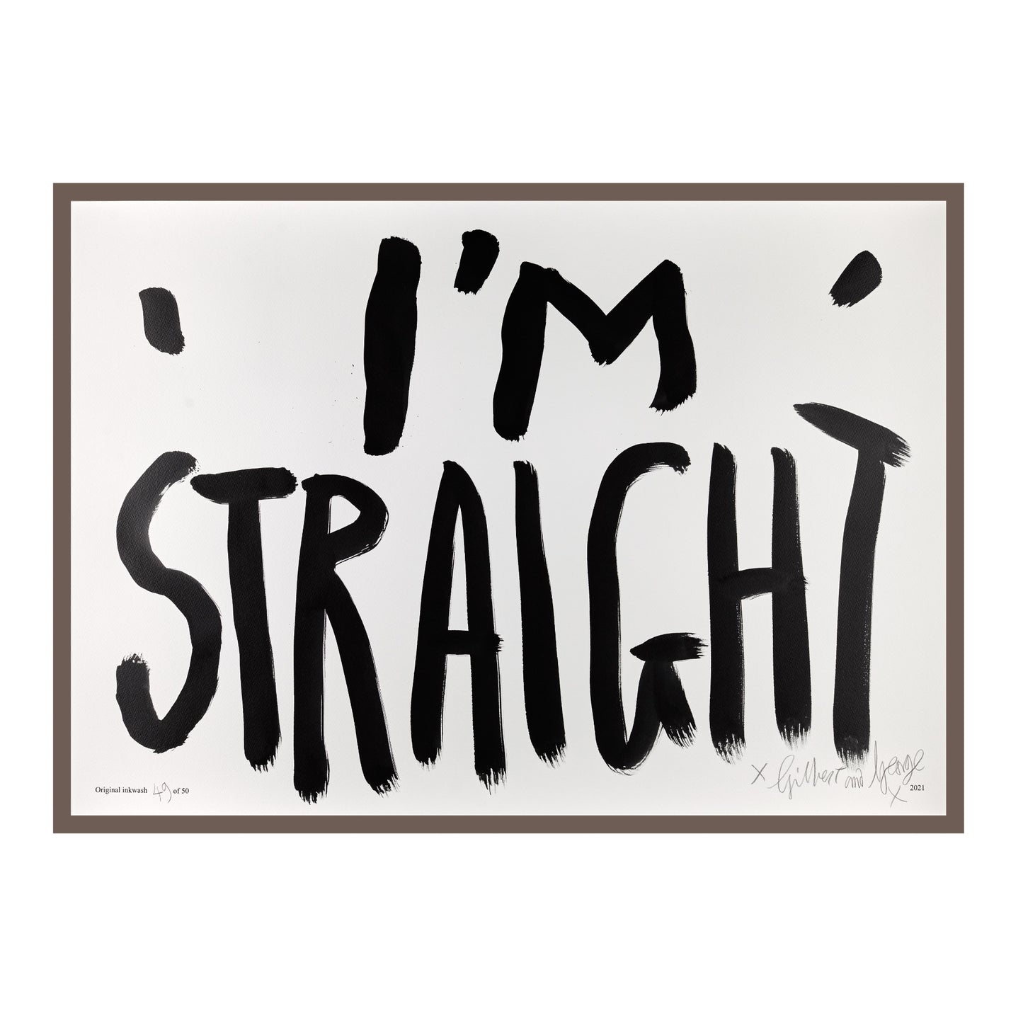 I'M STRAIGHT