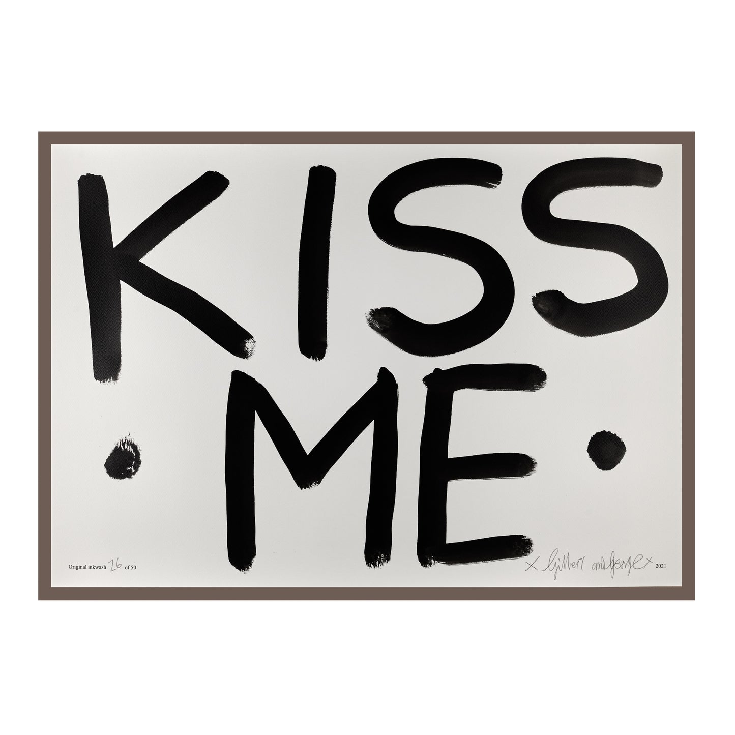 KISS ME (BLACK)