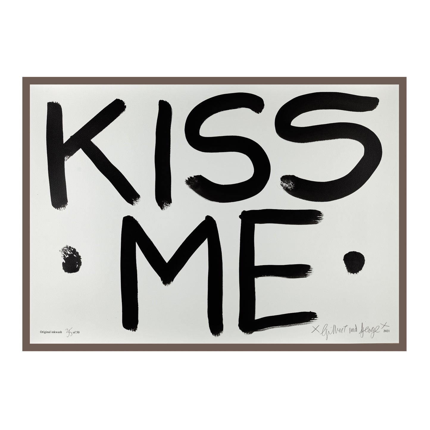 KISS ME (BLACK)