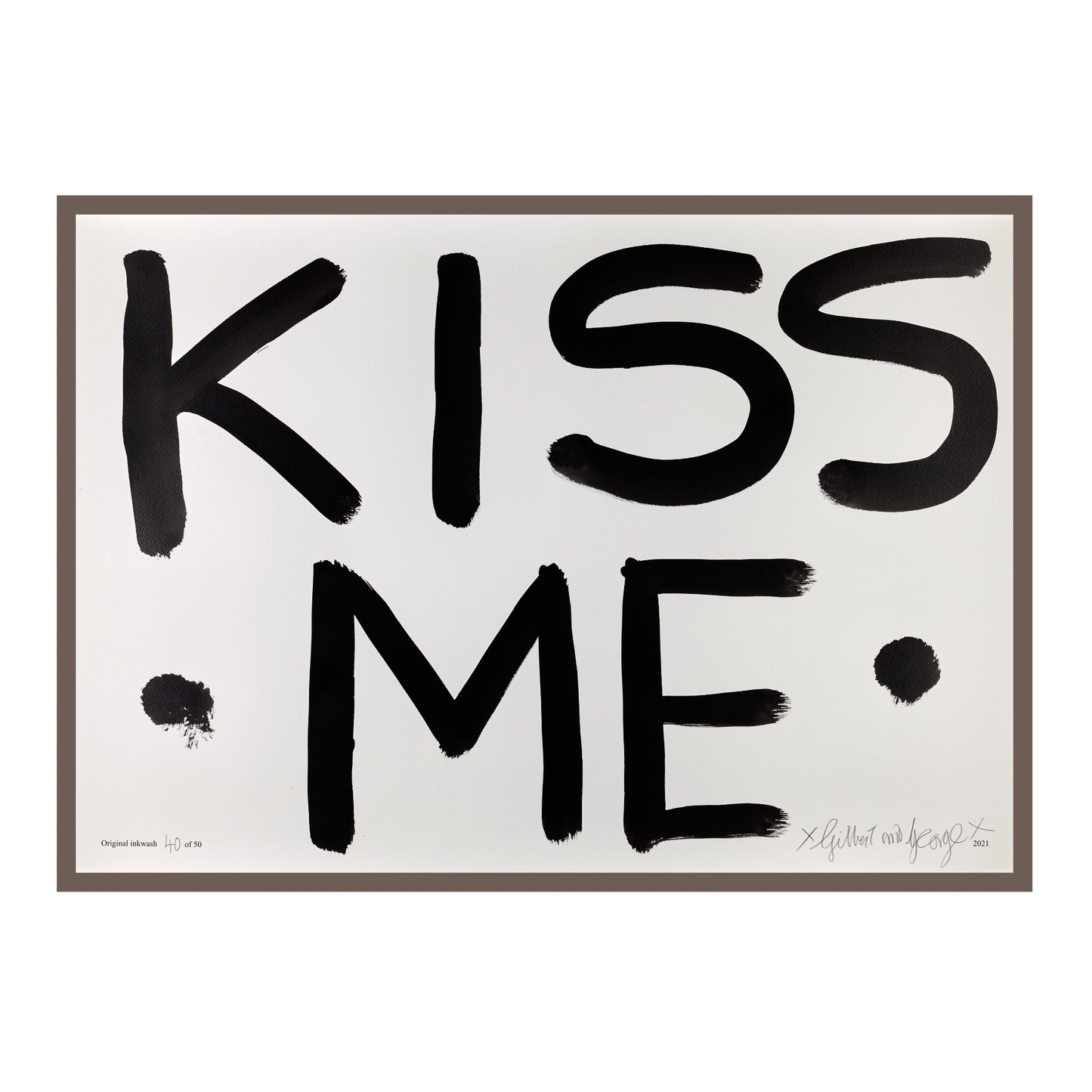 KISS ME (BLACK)