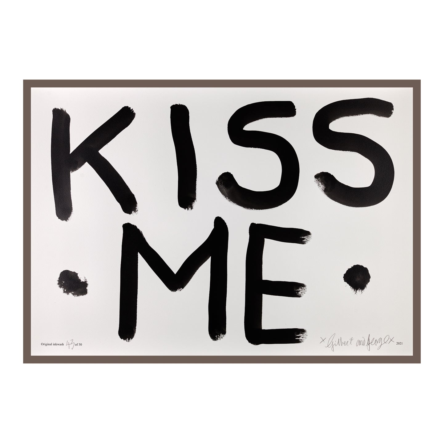 KISS ME (BLACK)