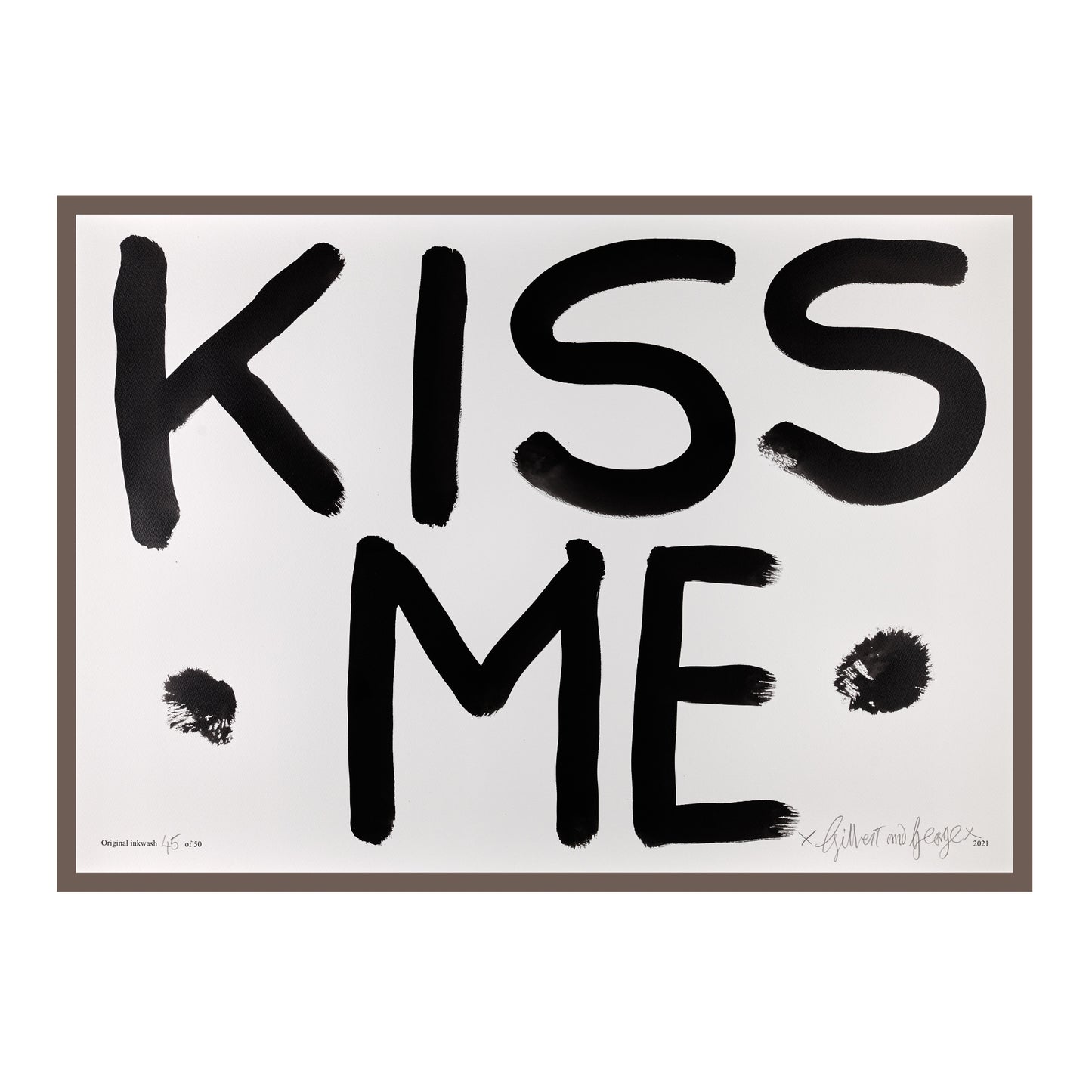 KISS ME (BLACK)