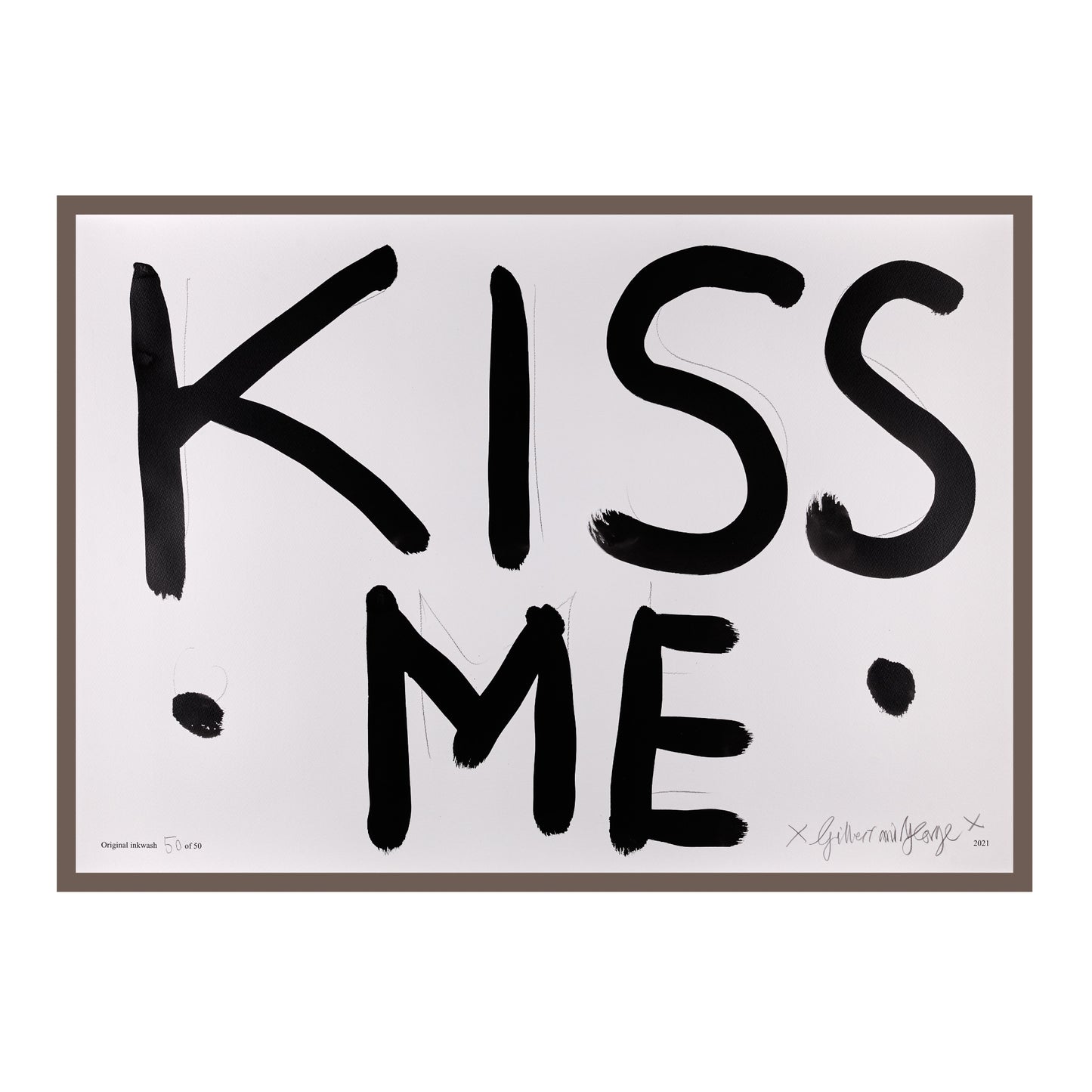 KISS ME (BLACK)
