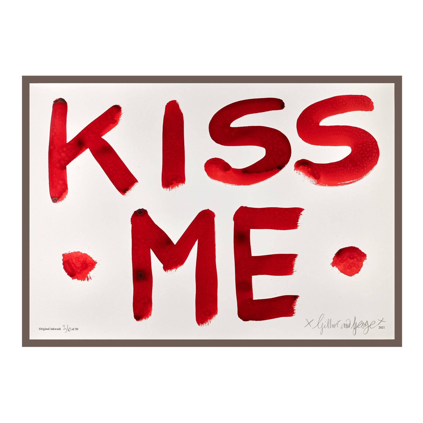 KISS ME (RED)