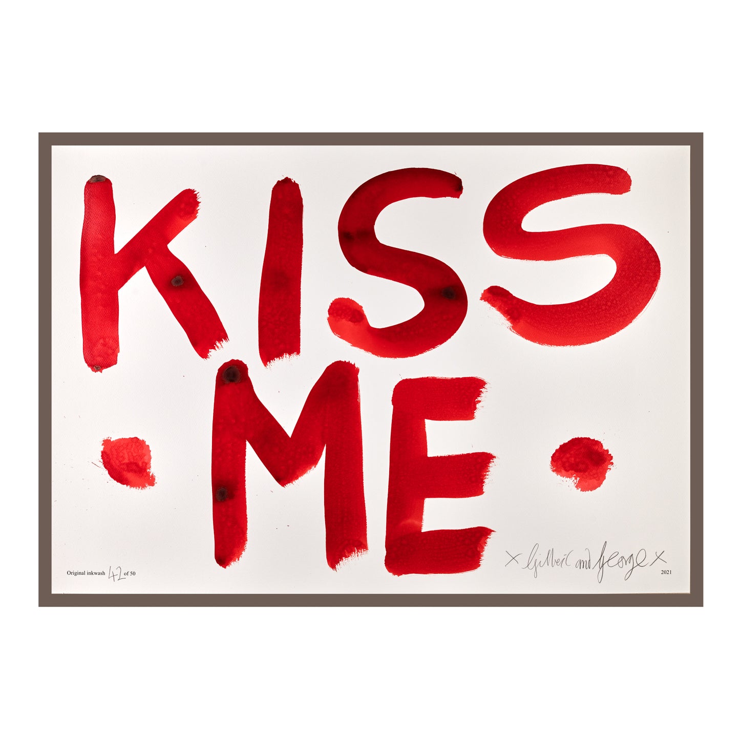KISS ME (RED)