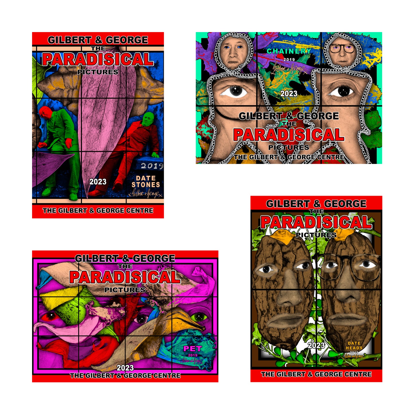 THE PARADISICAL PICTURES - SET OF *SIGNED* POSTERS