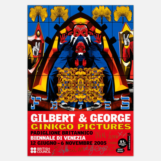 'GINKGO PICTURES' – VENICE BIENNALE (2005) *SIGNED* ORIGINAL POSTER