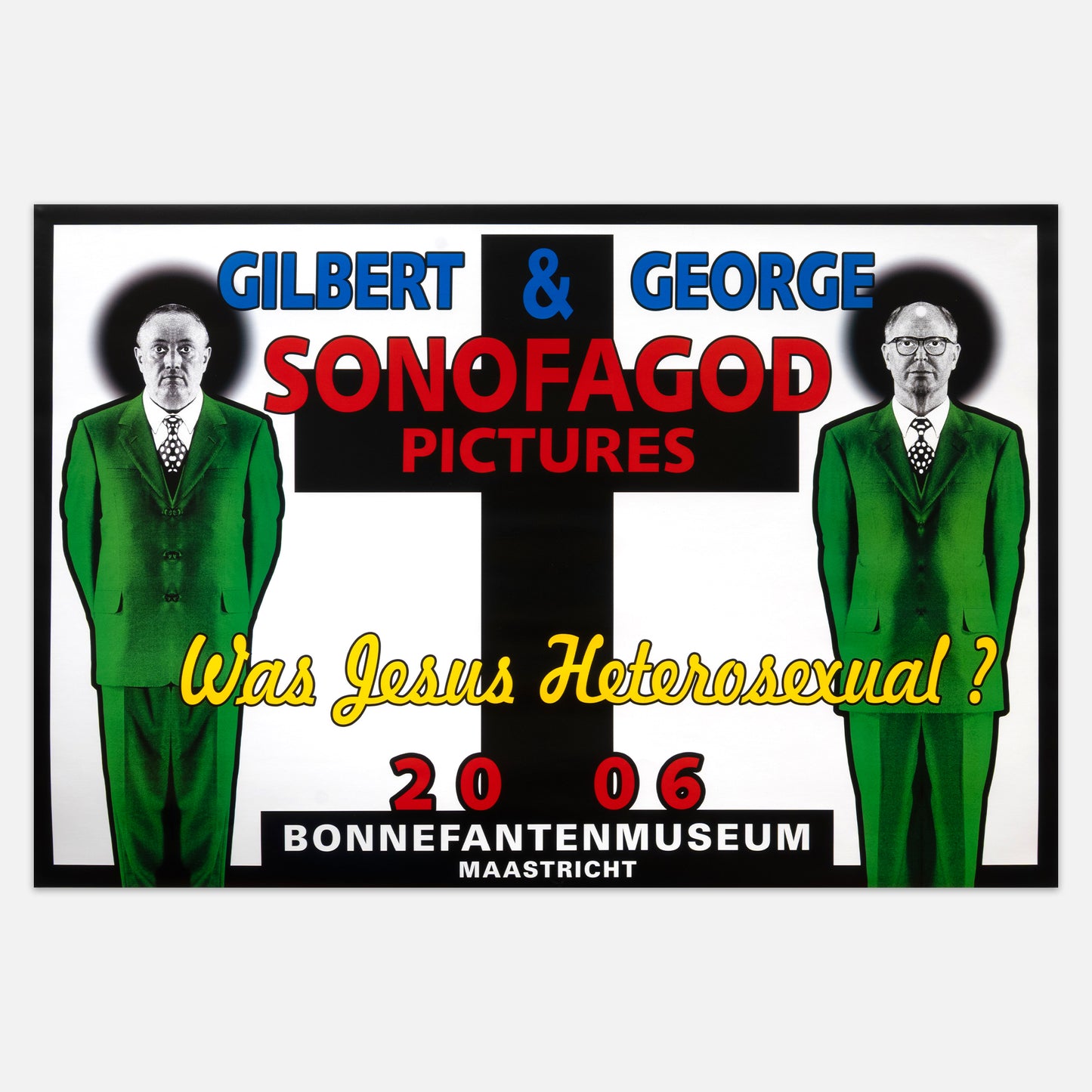 'SONOFAGOD PICTURES' - BONNEFANTENMUSEUM (2006) ORIGINAL POSTER