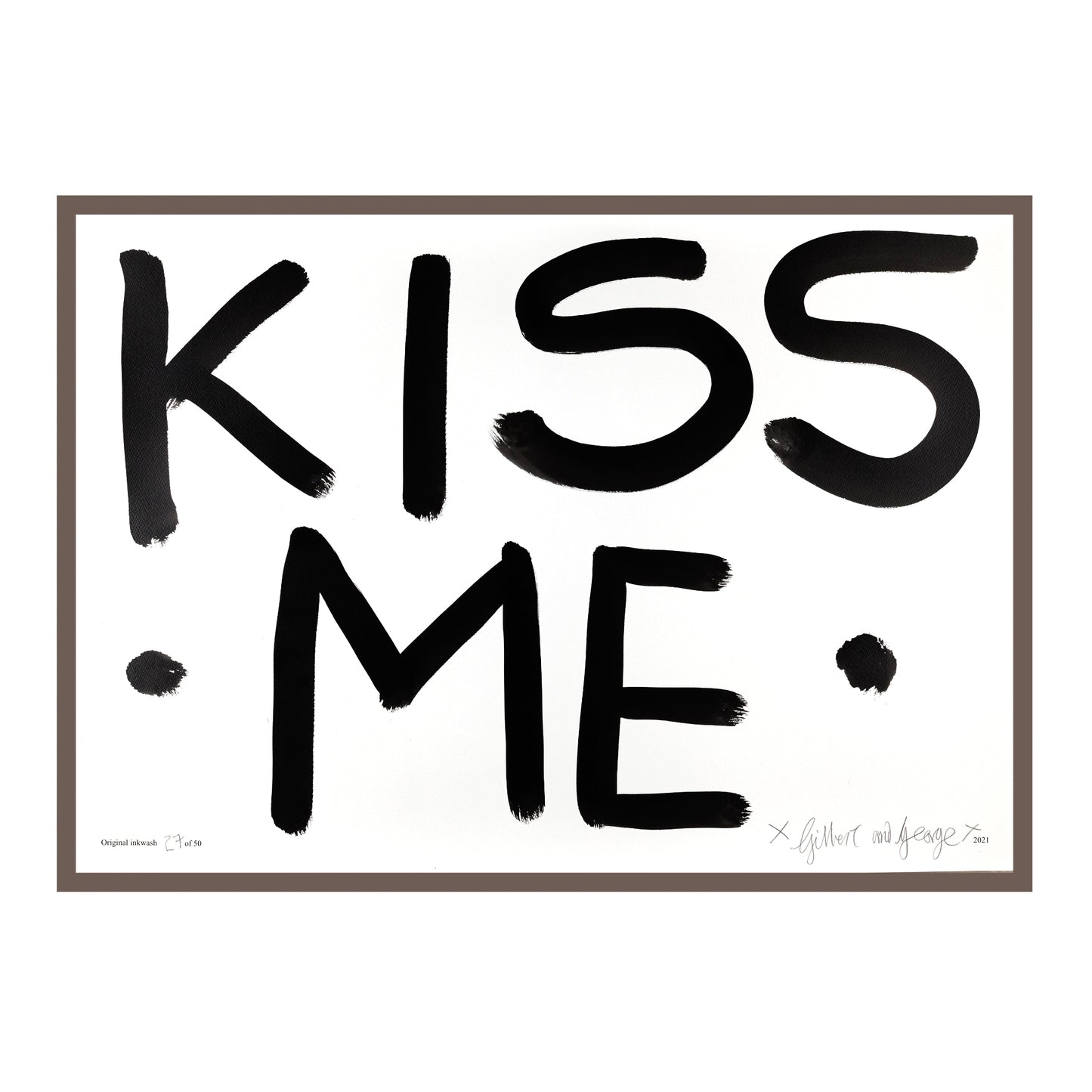 KISS ME (BLACK)