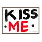KISS ME (BLACK & RED)