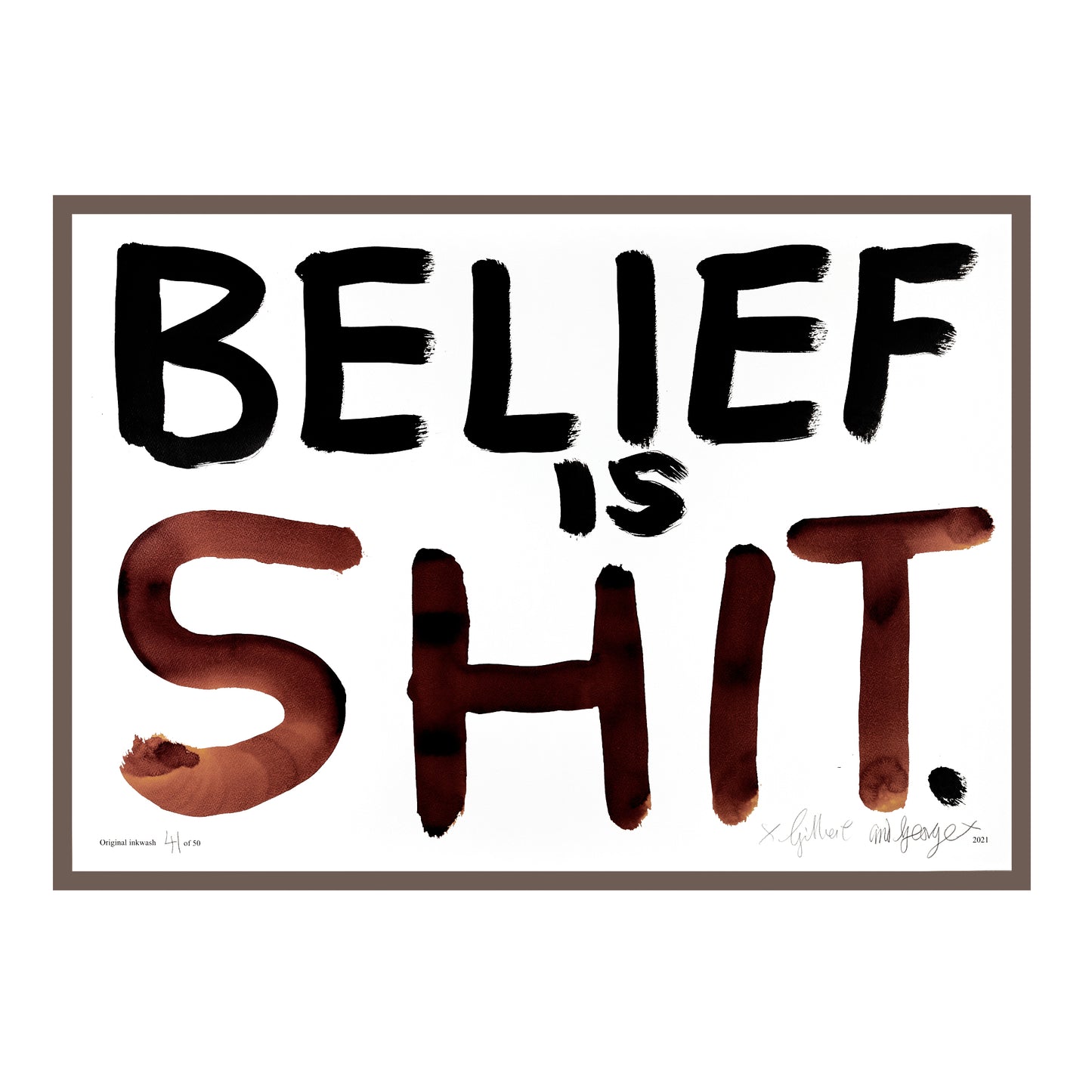 BELIEF IS SHIT