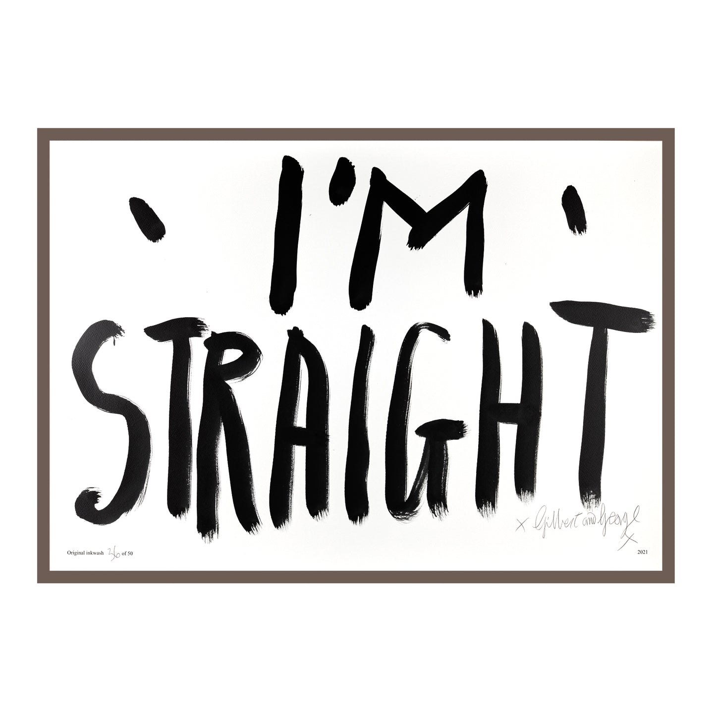 I'M STRAIGHT