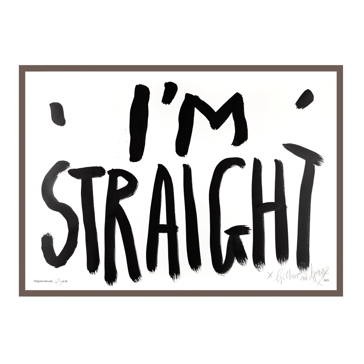 I'M STRAIGHT