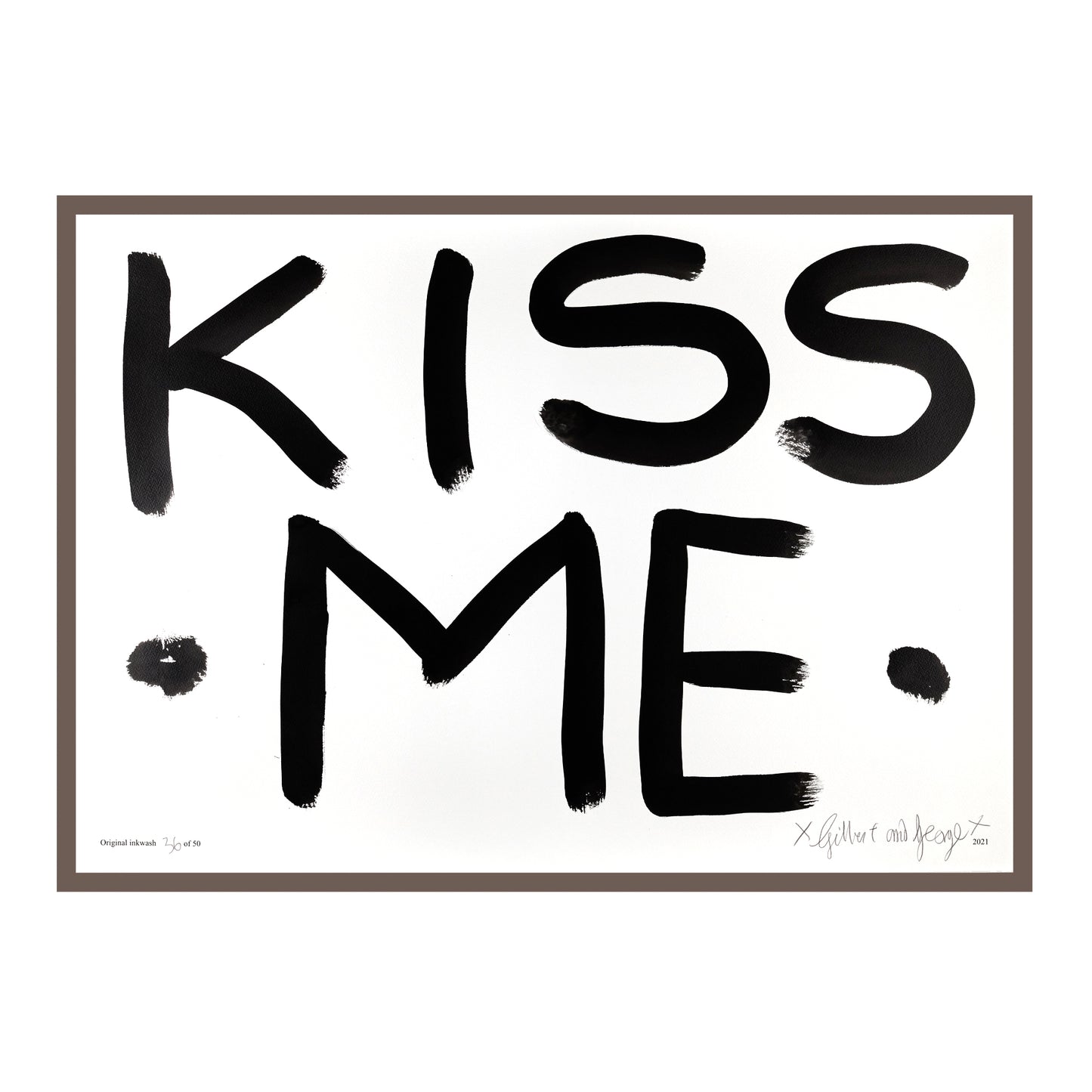 KISS ME (BLACK)