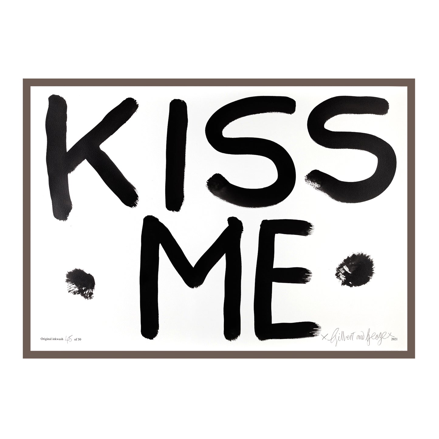KISS ME (BLACK)