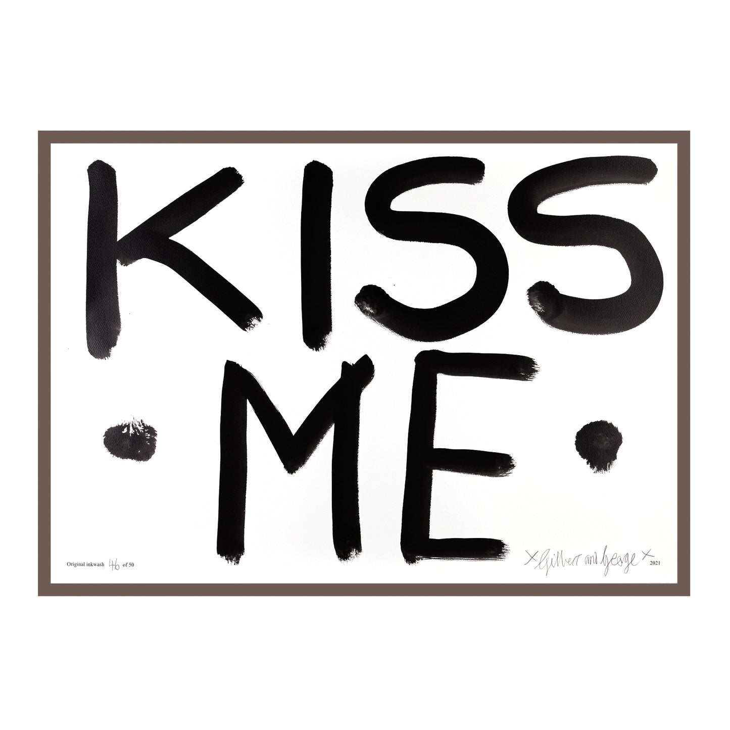 KISS ME (BLACK)