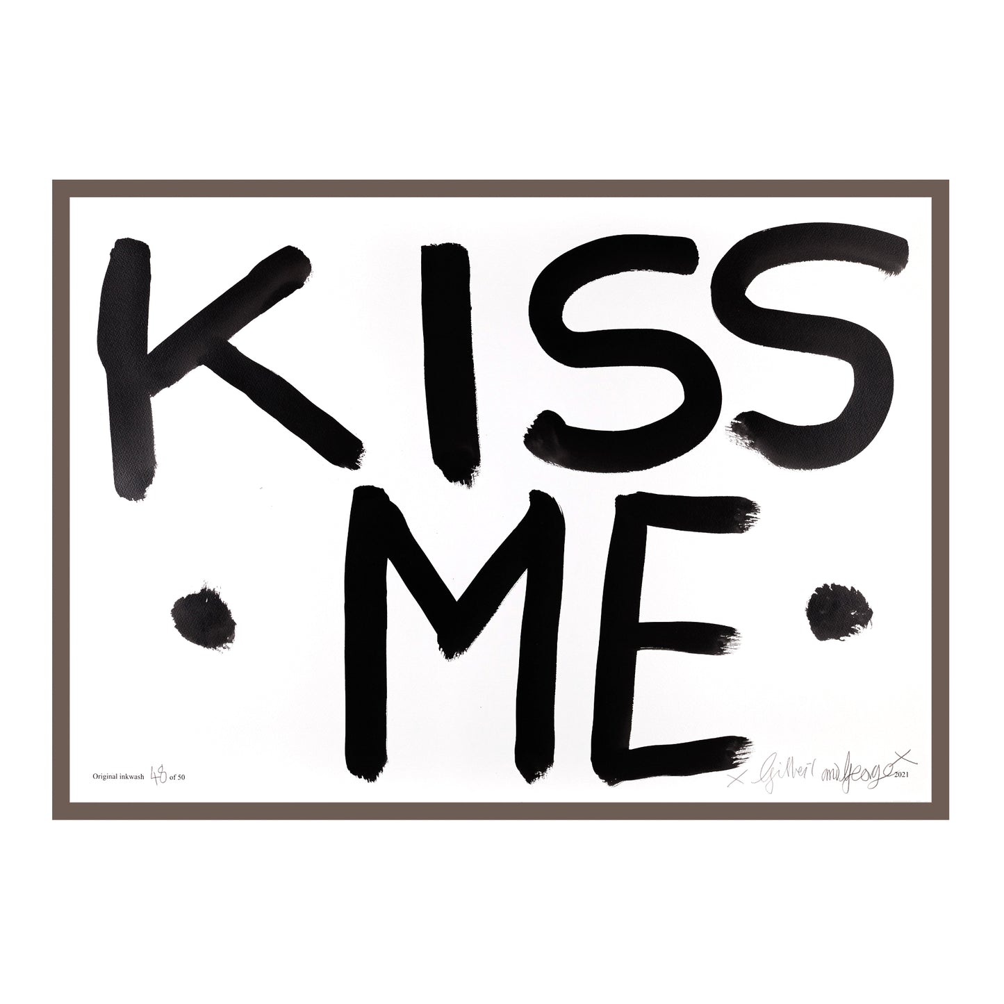 KISS ME (BLACK)