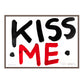KISS ME (BLACK & RED)