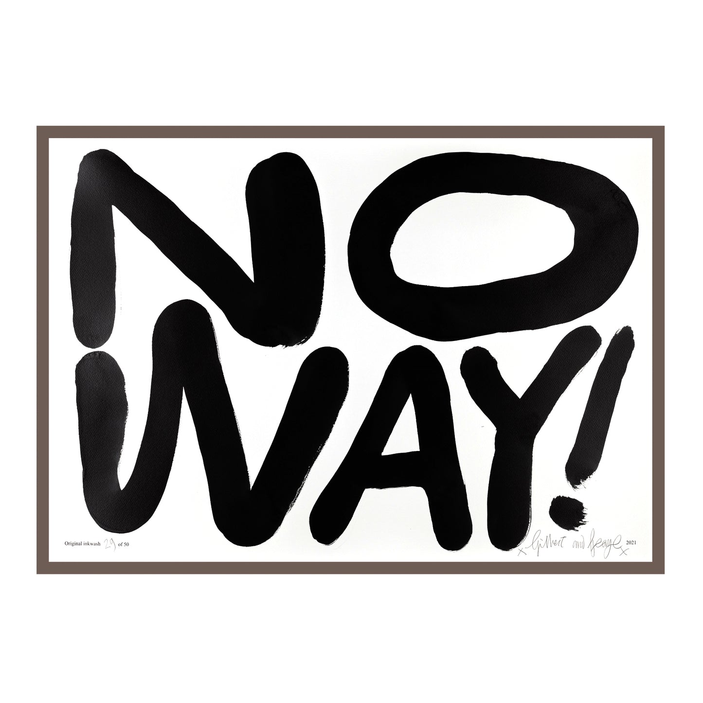 NO WAY!