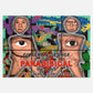 THE GILBERT & GEORGE CENTRE: GILBERT & GEORGE – PARADISICAL PICTURES (SET OF 3) POSTERS *SIGNED* (2023)