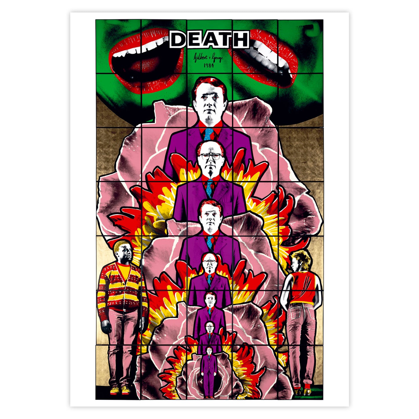 DEATH HOPE LIFE FEAR... POSTCARD SET (OF 8)
